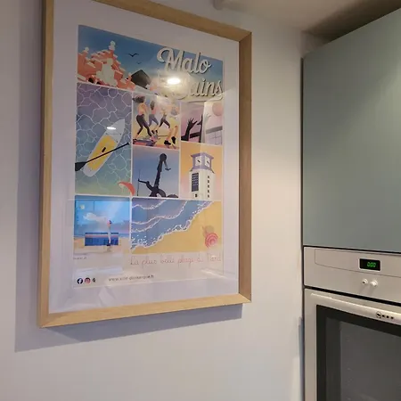 L'ilot Bleu Vue Lägenhet